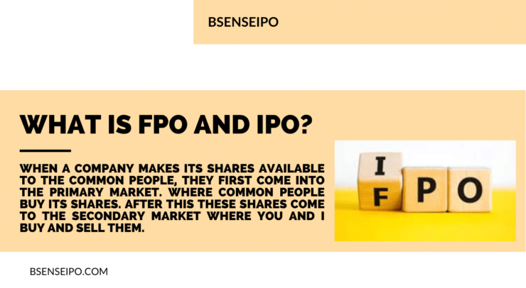 What Is Fpo And Ipo