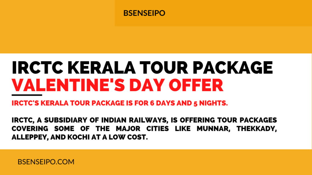 IRCTC Kerala Tour Package Valentine's Day Offer