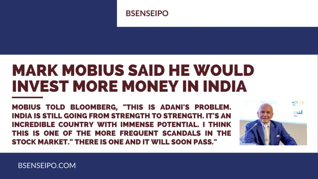 veteran investor Mark mobius