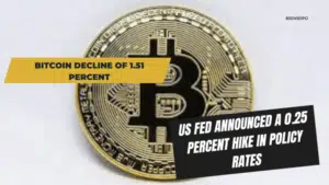 Bitcoin decline of 1.51 percent