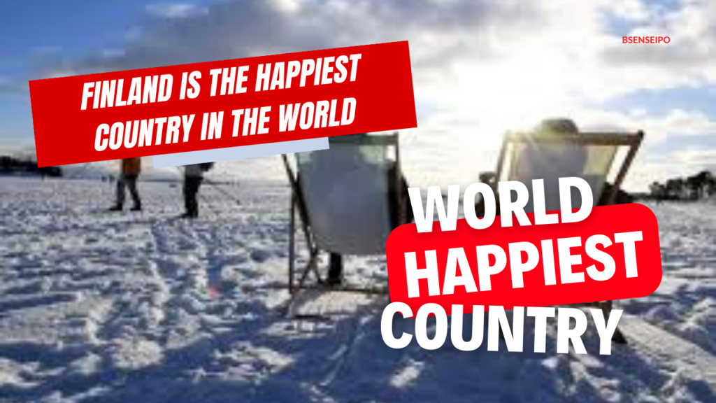 Finland is the happiest country in the world