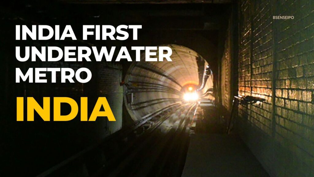 Indias first under water metro