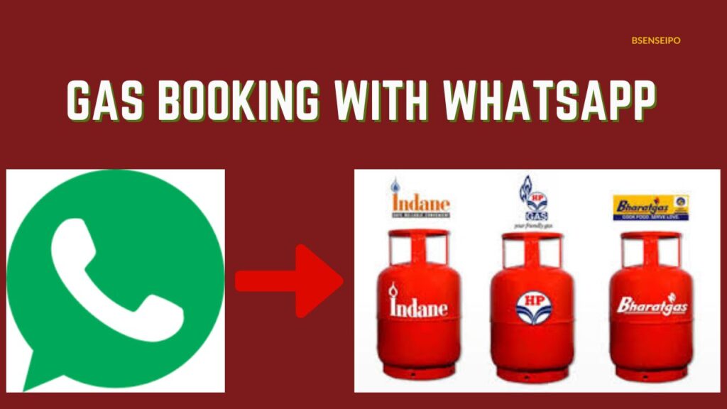 gas booking with whatsup