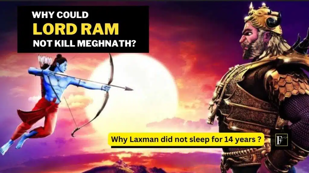 Why could Lord Shri Ram not kill Meghnath?