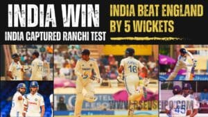 India has won its 17th consecutive Test series at home.