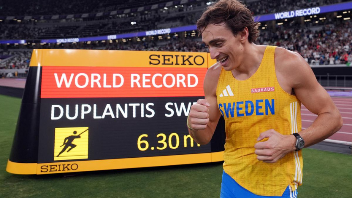 Armand Duplantis Breaks Pole Vault World Record Again 6.30m Gold at Tokyo 2025