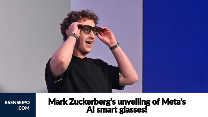 Mark Zuckerberg’s unveiling of Meta’s AI smart glasses