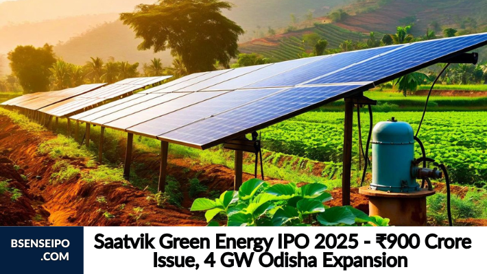 Saatvik Green Energy IPO 2025 - ₹900 Crore Issue, 4 GW Odisha Expansion
