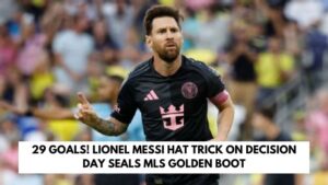 29 Goals! Lionel Messi Hat Trick on Decision Day Seals MLS Golden Boot