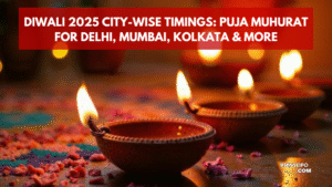 Diwali 2025 City-Wise Timings Puja Muhurat for Delhi, Mumbai, Kolkata & More