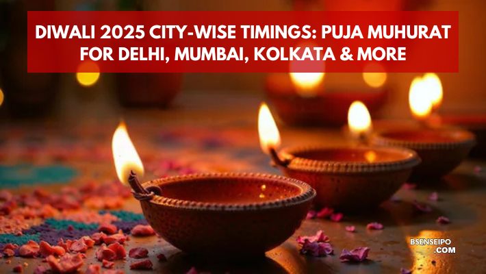 Diwali 2025 City-Wise Timings Puja Muhurat for Delhi, Mumbai, Kolkata & More