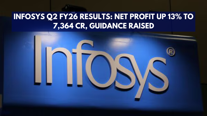 Infosys Q2 FY26 Results Net Profit Up 13% to 7,364 Cr, Guidance Raised