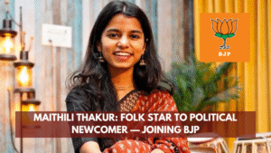 Meet Maithili Thakur Folk Star to Political Newcomer — Joining BJP, Eyes Bihar Assembly