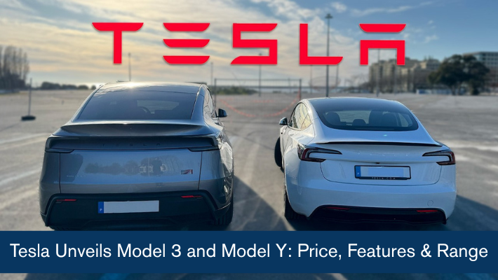 Tesla Unveils Model 3 and Model Y Price, Features & Range