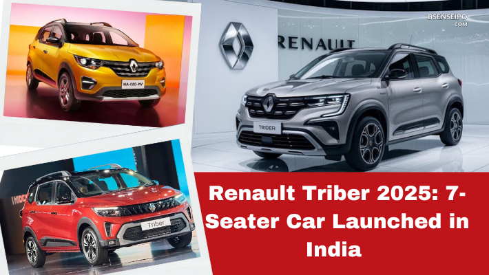 Renault Triber 2025 7-Seater Car Launched in India 29 Kmpl Mileage and Powerful Features