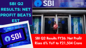SBI Q2 Results FY26 Profit Rises 6% YoY to ₹21,504 Crore; Asset Quality Remains Strong