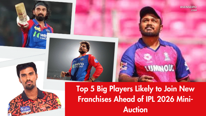 Top 5 Big Players Likely to Join New Franchises Ahead of IPL 2026 Mini-Auction
