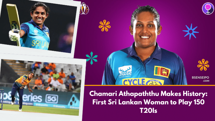 Chamari Athapaththu Makes History First Sri Lankan Woman to Play 150 T20Is