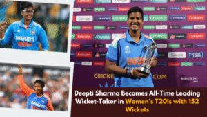 Deepti Sharma Becomes All-Time Leading Wicket-Taker in Women’s T20Is with 152 Wickets
