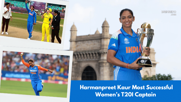 Harmanpreet Kaur Most Successful Women’s T20I Captain – Stats & Achievements 2025