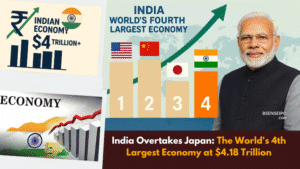 India Overtakes Japan The World's 4th Largest Economy at $4.18 Trillion