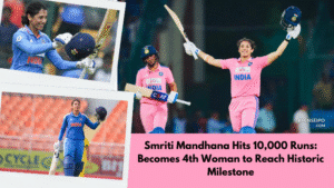 Smriti Mandhana Hits 10,000 Runs Becomes 4th Woman to Reach Historic Milestone