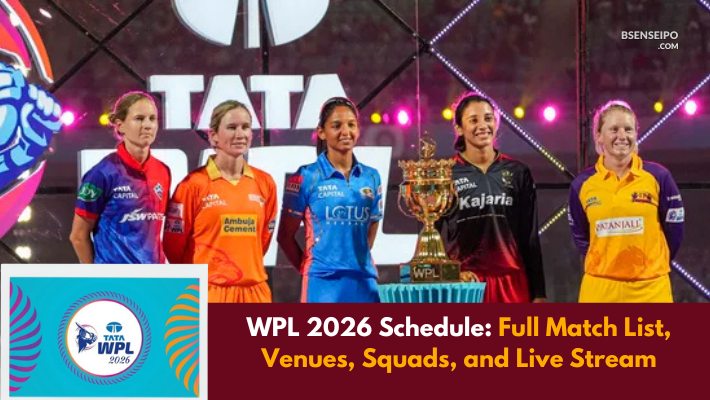 WPL 2026 Schedule Full Match List, Venues, Squads, and Live Stream